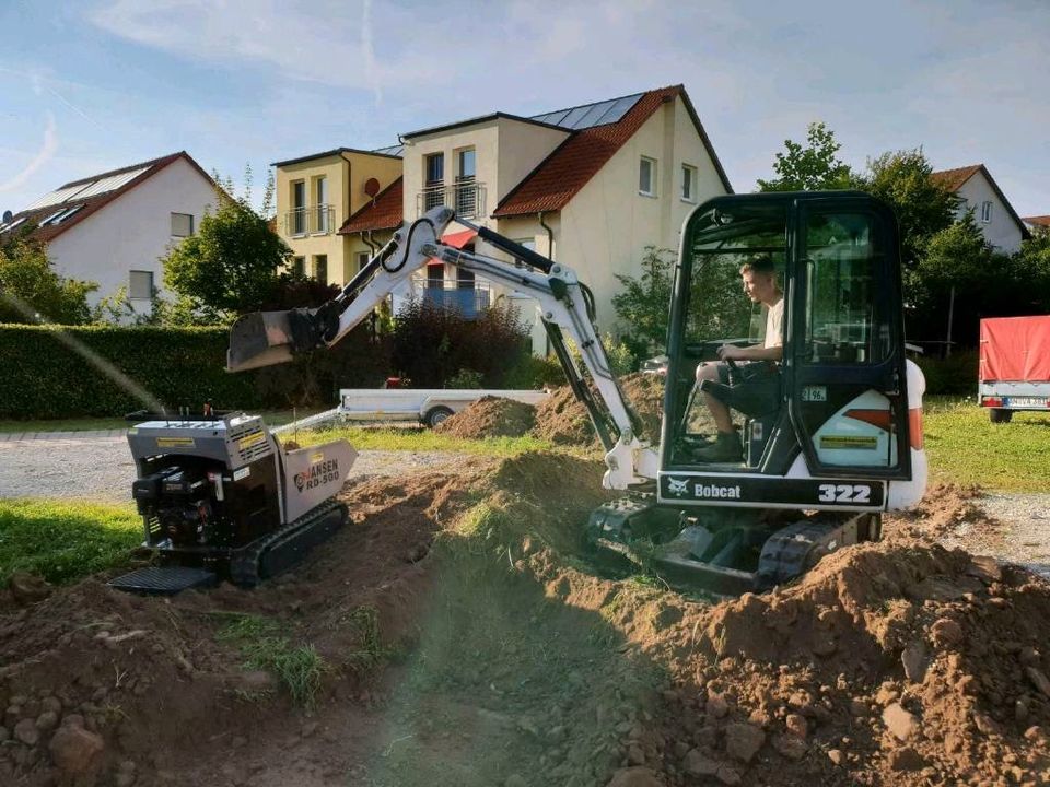 Baggerarbeiten, Entsorgung, Erdtransport in Leutershausen