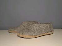 Glerups Hausschuhe Filz Gr.44 unisex grau Ledersohle Harburg - Hamburg Heimfeld Vorschau