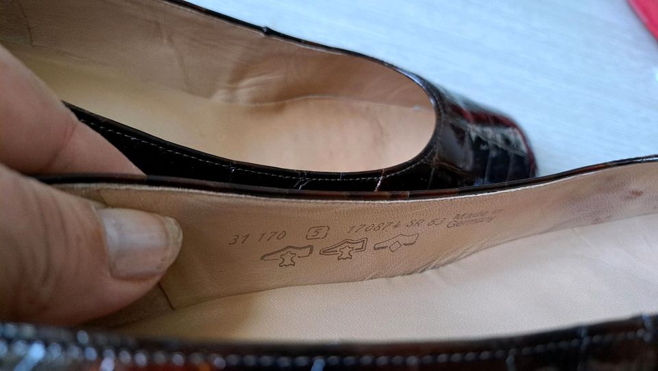 Damen Schuhe Gabor Gr.5 Lackleder in Essen