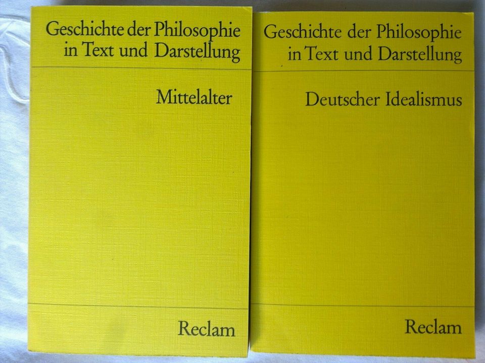 Geschichte Philosophie Text Darstellung Idealismus Mittelalter in Albstadt