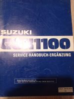 1 Suzuki GSX 1100 Ergänzungs-Werkstatthandbuch Baden-Württemberg - Rangendingen Vorschau