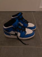 Nike Air Jordan Größe 36,5 blau weiß in sehr gutem Zustand Nordrhein-Westfalen - Leichlingen Vorschau