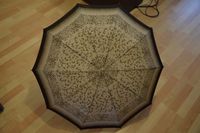 Damen-Regenschirm (Taschenschirm), Beige gemustert,KNIRPS,Vintage Baden-Württemberg - Ettlingen Vorschau