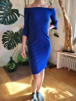 Schulterfreies blaues Kleid mit Trompetenärmeln, Abendkleid chic Nordrhein-Westfalen - Hilchenbach Vorschau