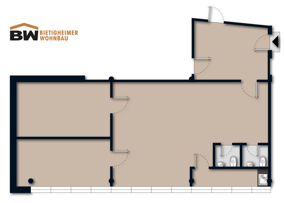 Lage! Lage! Lage! Ihre neue Bürofläche am Bahnhof in Bietigheim-Bissingen