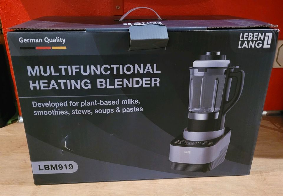 Lebenlang Mixer Standmixer mit Kochfunktion Suppe Pflanzendrink in Sachsen  - Moritzburg | Haushaltskleingeräte gebraucht kaufen | eBay Kleinanzeigen  ist jetzt Kleinanzeigen