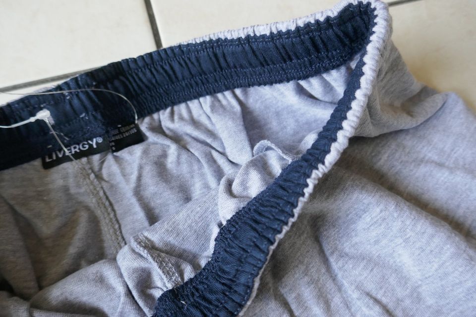 Neu Baumwolle Jungs Schlafanzug Pyjama 2 Teiler Shorty 164 170 in Malterdingen