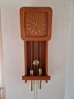 DANClock Design Mid Century Pendeluhr Wanduhr Teak Nordrhein-Westfalen - Krefeld Vorschau