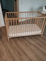 Ikea Baby Bett Sniglar 60x120 + Julius Zöllner Matratze Bayern - Dettelbach Vorschau