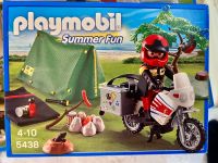 Playmobil 5438 Motorrad Camper Camping Niedersachsen - Holzminden Vorschau