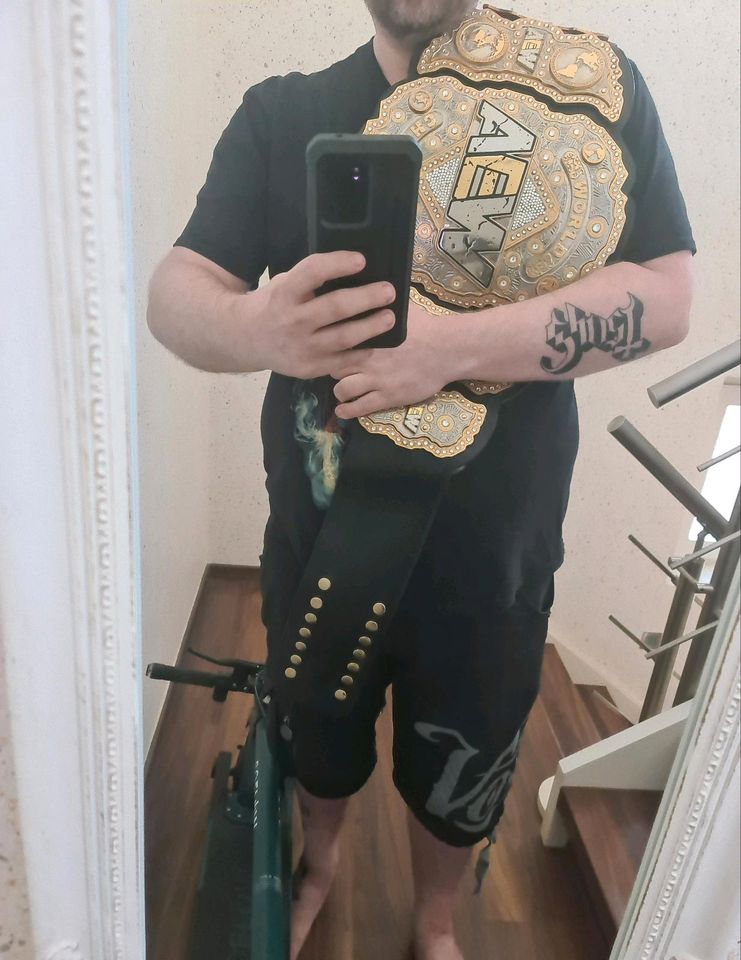 AEW Heavyweight Champion Belt in Oberhausen