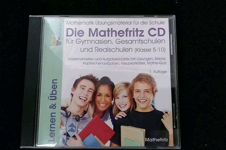 Die Mathefritz CD für Gymnasien, Gesamtschulen und Realschulen in Hamm