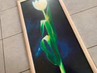 XXL Bild Kunstdruck Tulpe Karsten Kirchner mit Rahmen creme Nordrhein-Westfalen - Lüdinghausen Vorschau