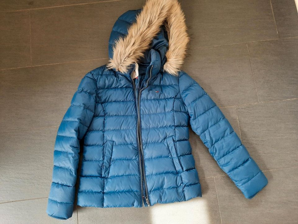 Tommy Hilfiger Daunenjacke Größe L blau in Nordrhein-Westfalen - Rheine |  eBay Kleinanzeigen ist jetzt Kleinanzeigen