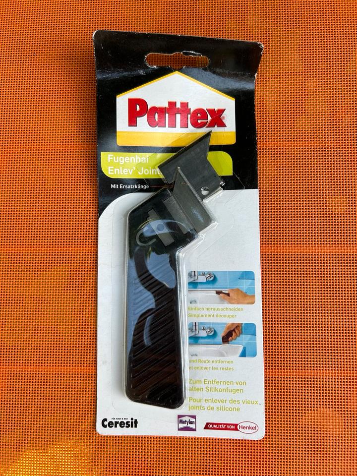 Pattex Fugenhai Enlever Joint mit Ersatzklinge 1er Pack Schwarz in München