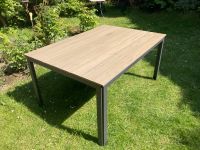 Tisch 150x100 Alu schwarz, WPC antik grau, Fischers Lagerhaus Dortmund - Bittermark Vorschau