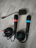 SingStar Mikrofone mit Adapter Niedersachsen - Bruchhausen-Vilsen Vorschau