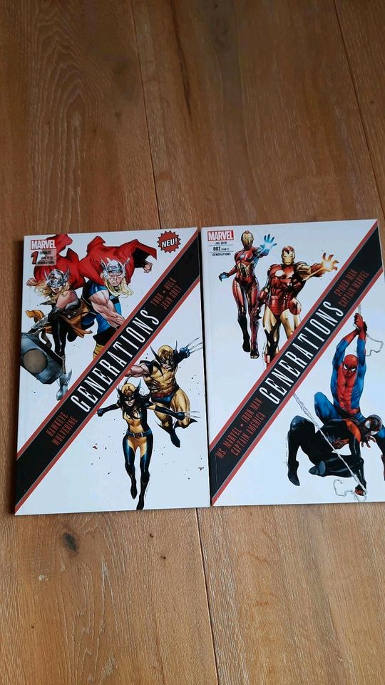 Generations 1-2 komplett Marvel Comics Spider-Man Wolverine Thor in Ottobrunn
