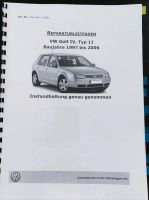 Reparaturleitfaden / Handbuch Golf 4 Brandenburg - Oberkrämer Vorschau