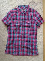 Funktionsbluse Kurzarm Outdoor, pink-lila-grün, Jack Wolfskin M Hessen - Karben Vorschau
