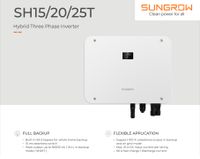 SUNGROW Hybrid SH20T v11 und SH25T v11 Baden-Württemberg - Aalen Vorschau