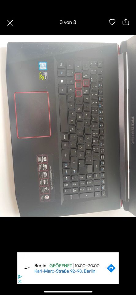 Acer predator helios 300 PH317-52-51M6 in Hagen