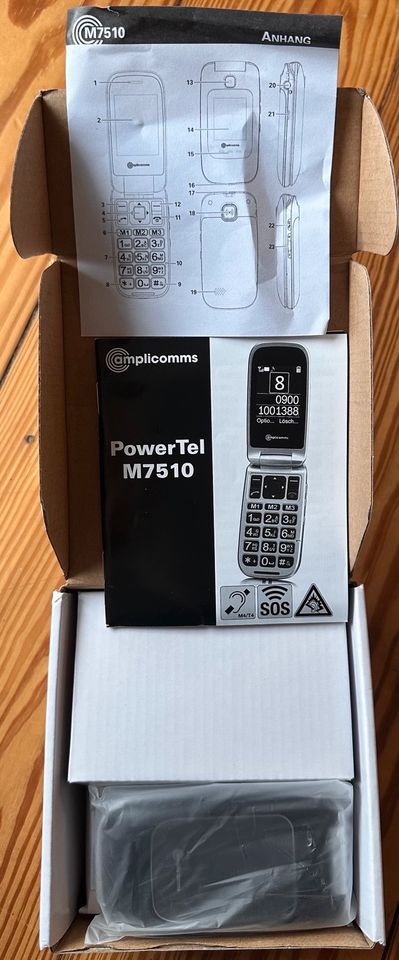 Amplicomms PowerTel M7510-3G (UMTS)Seniorenhandy mit Notruftaste in Kiel