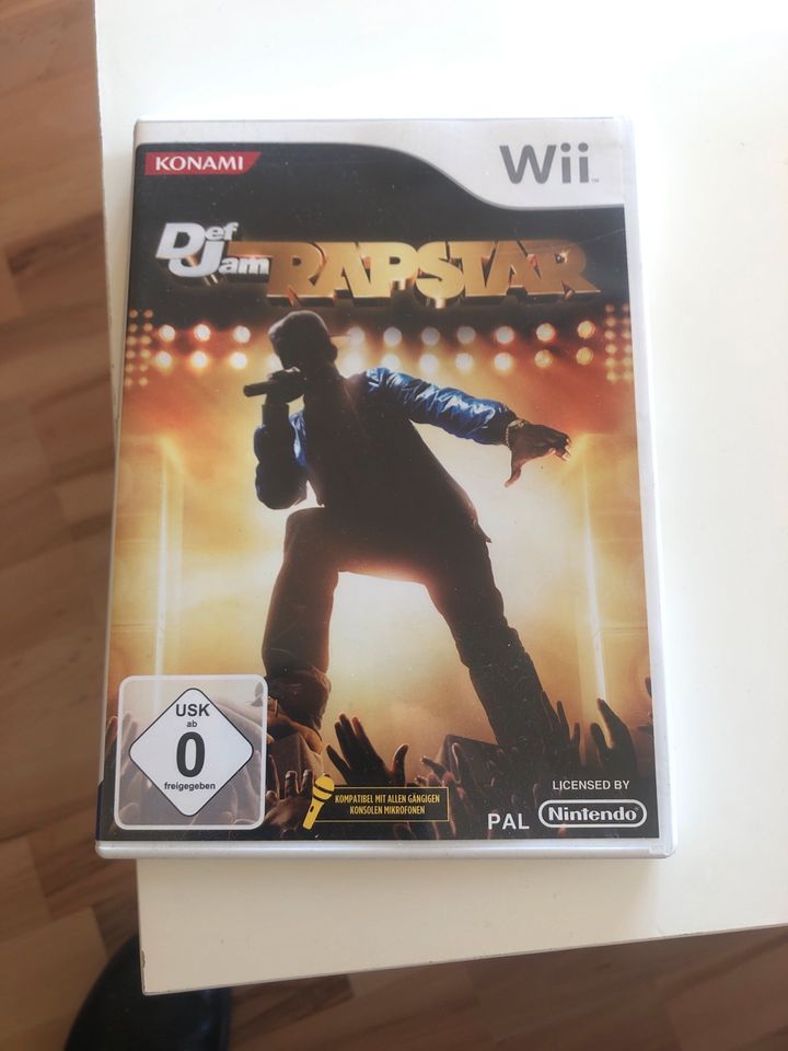 Wii Spiel "Def Jam Rapstar" Deutsch in Frankfurt am Main