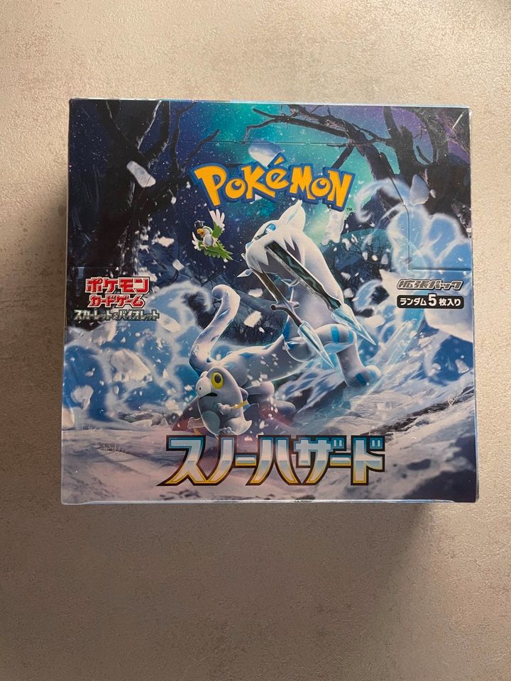 Pokemon Snow Hazard Display (japanisch) Neu & OVP in Reutlingen