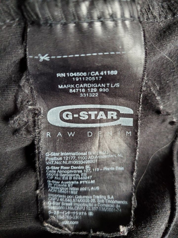 G Star Herrenjacke, XXL, schwarz in Hamburg