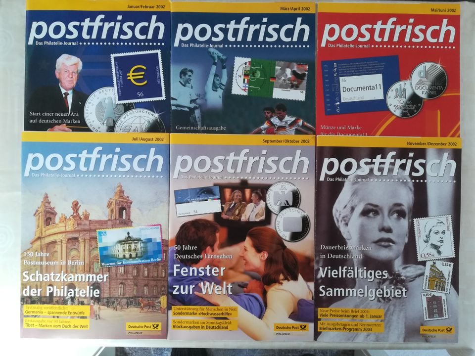 "Postfrisch" Briefmarken Zeitschrift Jahrgänge 2002 bis 2023 in Neumünster