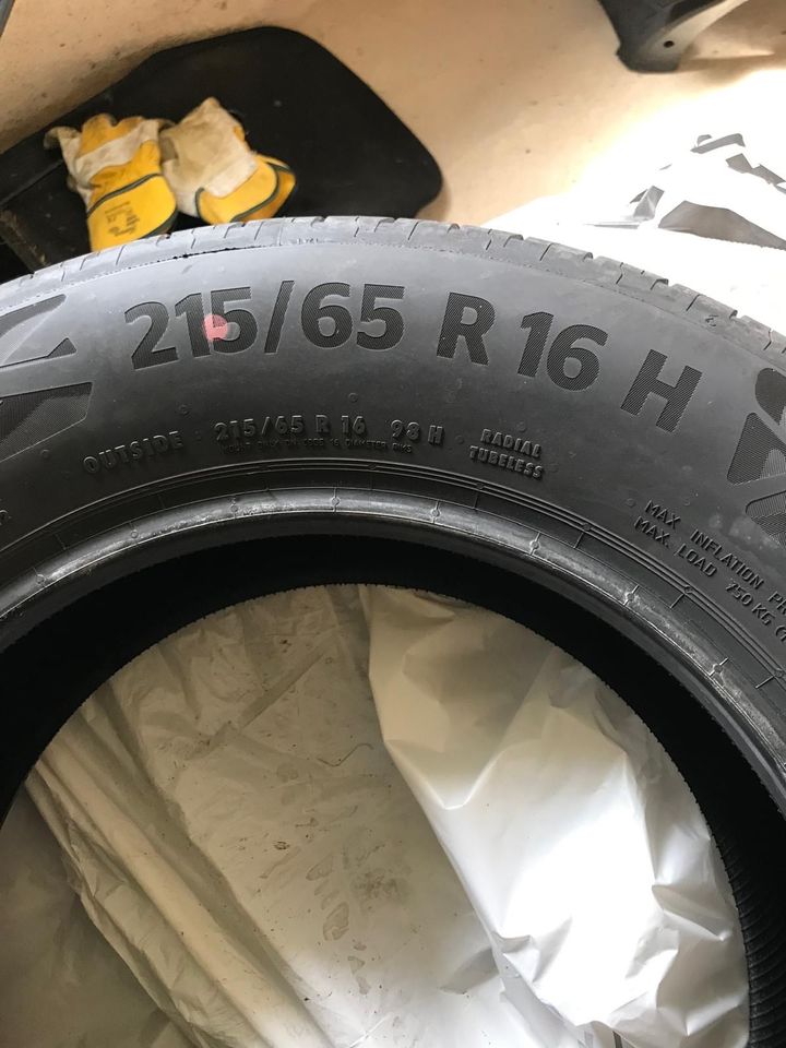 Verkauf Continental Eco Contact 6 215/65r16h Sommerreifen in Bad Staffelstein