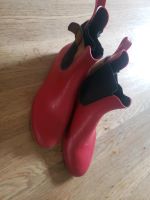 Chicke Regen-Stiefeletten Chelsea-Boots rot Gr. 39 Hamburg - Altona Vorschau