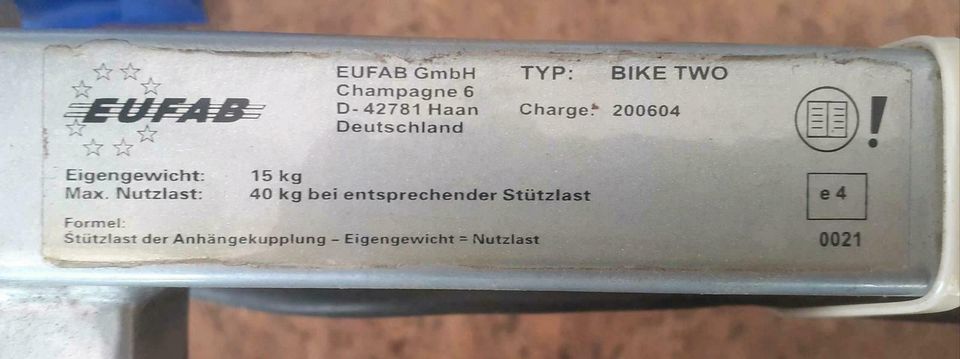 Fahrradheckträger (nicht für E-Bike's!) in Merseburg
