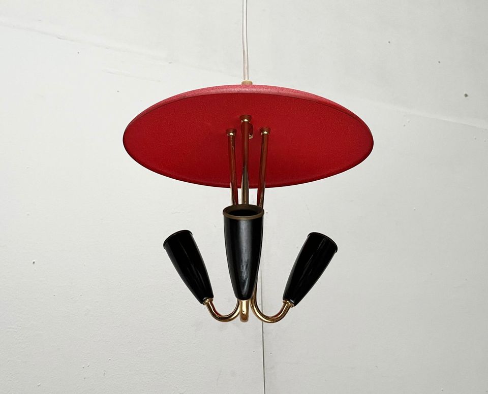 Mid Century Pendant Lamp zu 60er Space Age Stilnovo 70er 50er in Hamburg