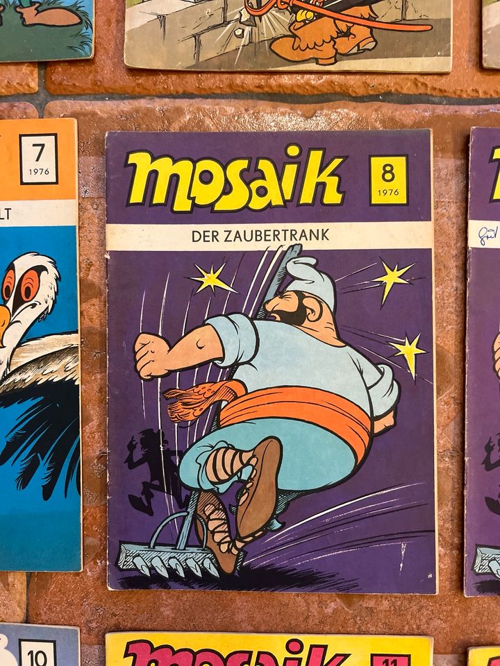DDR Comic Mosaik mit den Abrafaxen in Berlin