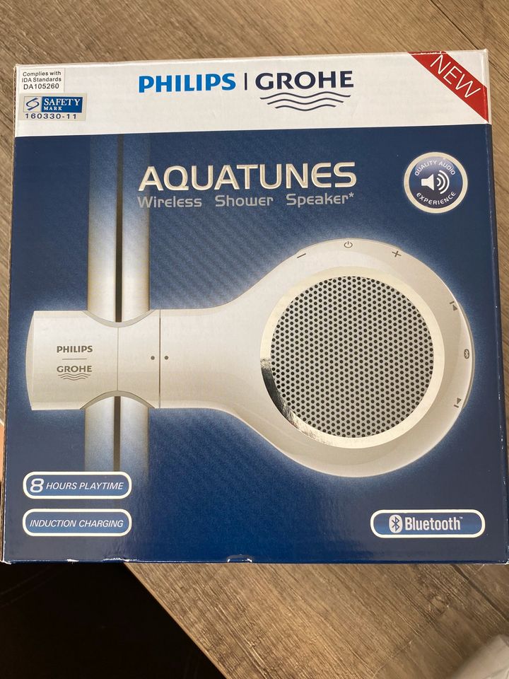 Grohe Aqua Tunes Bluetooth Speaker Waterproof Dusch Lautsprecher in Rommerskirchen