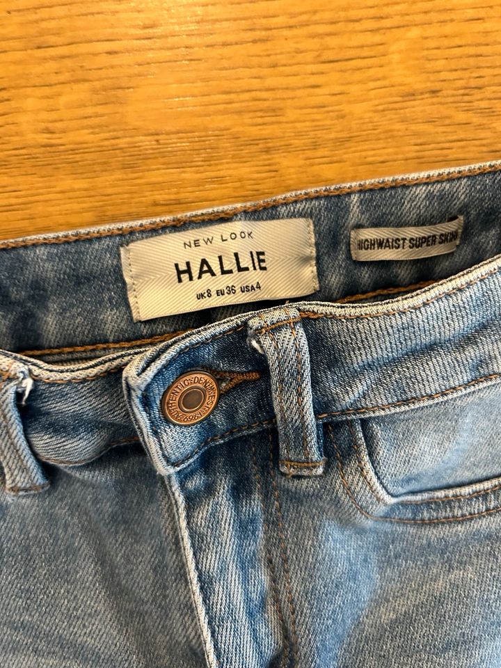 Jeans New Look Hallie, Gr. 36/32 highwaist super skinny in Schwerte