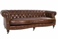 Castlefield Kent Sofa 3-Sitzer Chesterfield-Stil Vintage Cigar Schleswig-Holstein - Heiligenstedten Vorschau