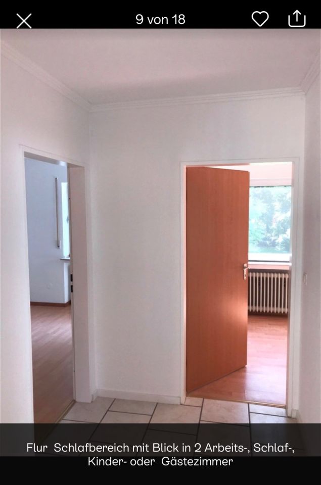 Großzügige und helle 4-Zimmer-Wohnung in Nähe der Rheinanlagen in Andernach