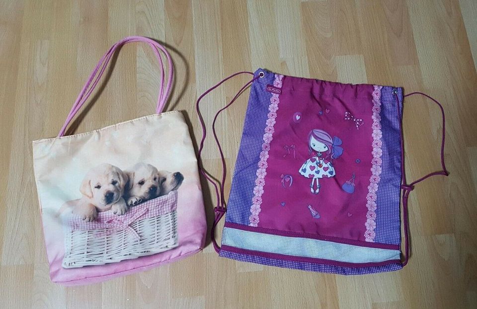 *NEU* Lerlitz Sportbeutel, Tasche Mädchen, Hunde in Queis