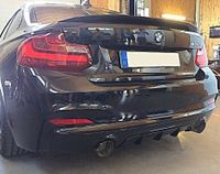 BMW M135i M235i M140i M240i Endrohre 100mm Auspuff Sportauspuff Nordrhein-Westfalen - Herzebrock-Clarholz Vorschau