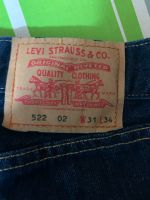 Levi’s Jeans 522 W31 L34 Hessen - Ehringshausen Vorschau