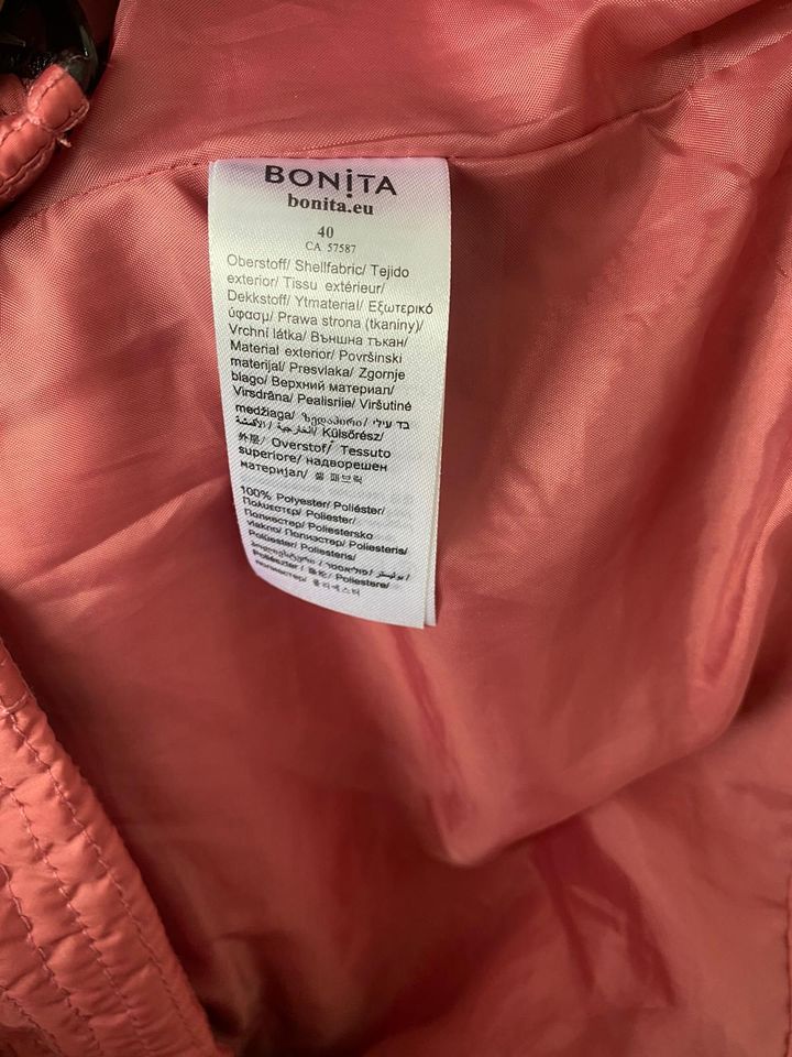 Rosa rote Bonita Weste Jacke Bluse Shirt Größe 40 ca. Grösse L in Attenkirchen