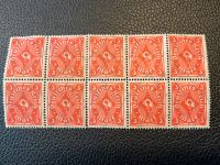 Briefmarken Deutsches Reich 3 Mark zehn Stück Bayern - Helmstadt Vorschau