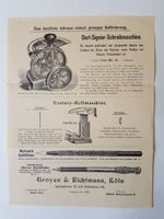 Dart-Signier-Schreibmaschine,Goldfüllfeder Heftmaschine ca.1900 Baden-Württemberg - Leonberg Vorschau