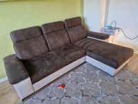 L form couch  sofa mit schlaffunktion mit bettkasten Hessen - Waldsolms Vorschau