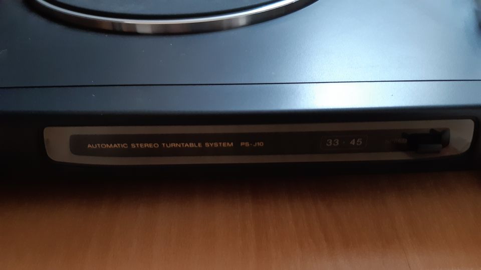 SONY PS-J10 Plattenspieler Vinyl Automatic Stereo Turntable in Glienicke/Nordbahn