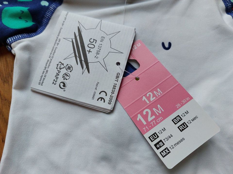 UV-Anzug Größe 74 Einteiler Decathlon NEU in Stuttgart