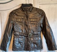 Lederjacke braun Bikerjacke Biker Jacke gefüttert Winter Nordrhein-Westfalen - Porta Westfalica Vorschau